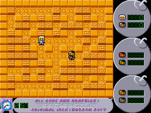 Super Bomberman atari screenshot